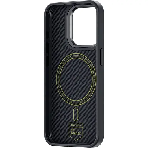 Чохол Benks Montage Armor Air Kevlar Case 600D/1500D MagSafe для Apple iPhone 15 Pro Max Black (6948005999063) [133924] - фото 2