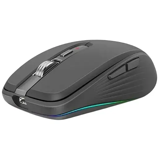 Мишка бездротова FM FIT-3 USB+Bluetooth з RGB-підсвіткою на акумуляторі