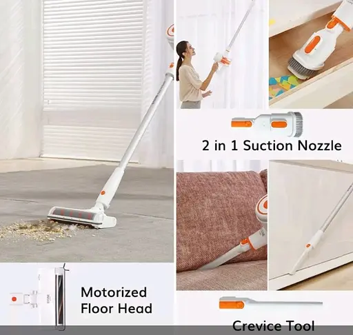 Бездротовий ручний пилосос iLife G80 22000Па (Білий) - фото 6