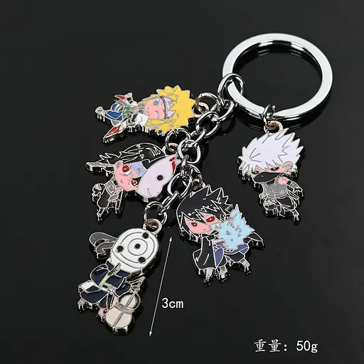 Брелок Anime Naruto Наруто головні персонажі NA 22.63 - фото 4