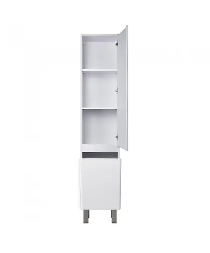 Пенал Мойдодир Палермо П-38-к-U білий підлоговий/підвісний, Білий - фото 7