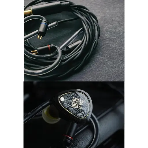 Дротові навушники Tangzu Waner SG 2 with MIC 3.5 mm з динамічним випромінювачем (Чорний) - фото 4