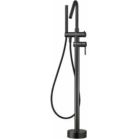 Підлоговий змішувач для ванни Imex Corcega PVD графіт BBECO1/BGM Графіт - фото 1