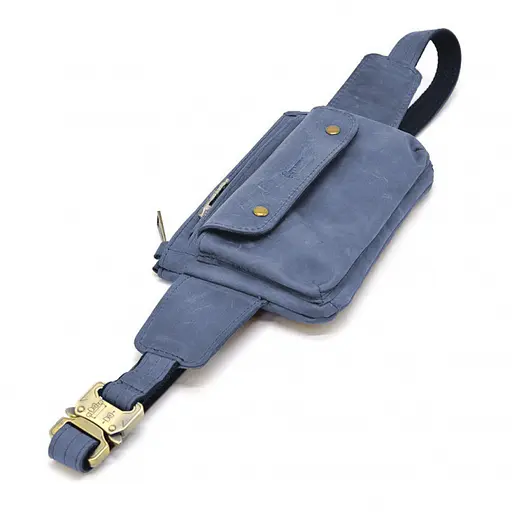 Шкіряна бананка Tarwa 24х15х3 см sum0025642 - фото 5