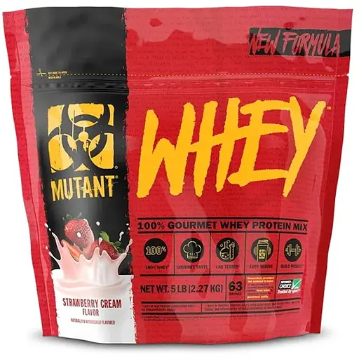 Протеїн Mutant Whey, 2.27 кг - Полуниця - фото 1