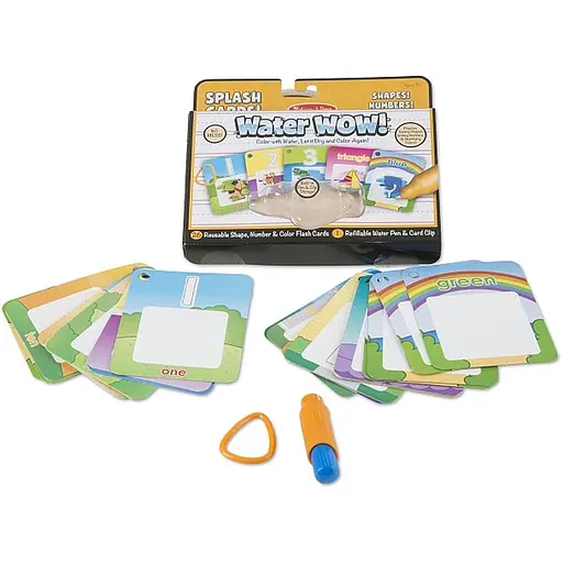 Раскраска Melissa & Doug Цифры, формы, цвет водяная волшебная (MD5237) - фото 2