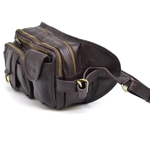 Чоловіча шкіряна бананка TARWA 000295999 - фото 6