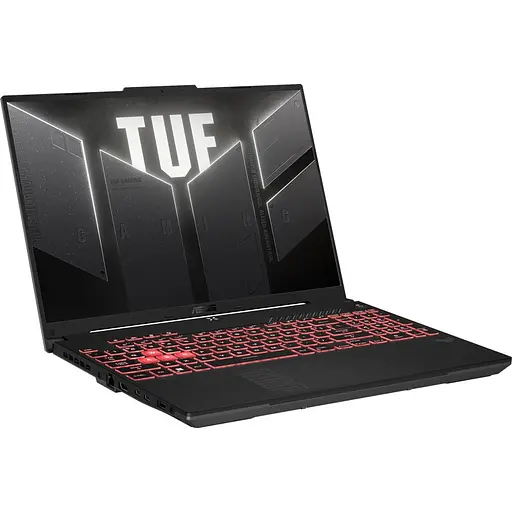 Ноутбук ASUS Игровой 16'' TUF A16 FA607NUG, FHD+ 144Hz, процессором AMD Ryzen™ 7 7445HS (16M Cache, 4.7 GHz), 16GB DDR5, 512GB SSD, GeForce RTX 40 - фото 4