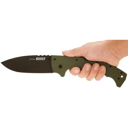 Нож Cold Steel 5-Max Green - фото 5