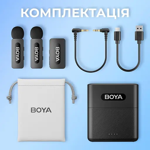 Микрофон Boya BY-V35 TRS for camera Black (BY-V35) - фото 15