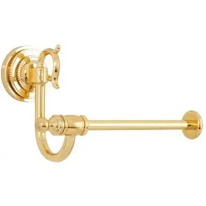 Тримач для туалетного паперу Kugu Versace 212G Золотий - фото 1