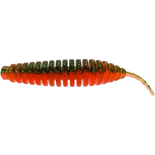 Силікон FishUP Tanta 3" #205 Watermelon/Orange (6 шт/уп)