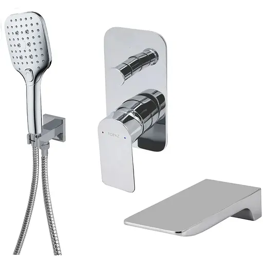 Душова система Topaz Sardinia TS 08222-H20, Хром - фото 1