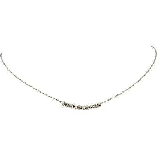 Серебряное колье Qvaliz Шарики. 908-01144 38
