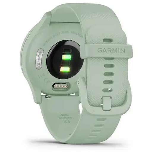 Годинник Garmin Vivomove Sport Cool Mint Case и Silicone Band with Silver Accents - фото 3