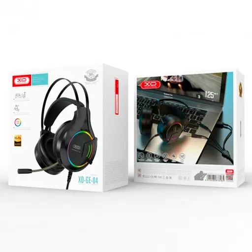 Игровые Наушники XO-GE-04 Чёрный - фото 5