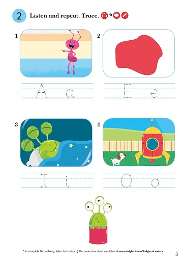 Ladybird Readers Starter A Ted in Bed Activity Book - фото 3