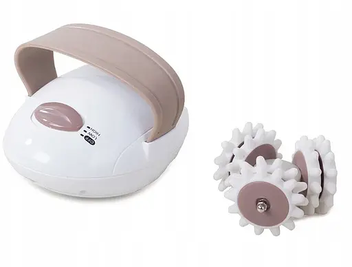 Портативний ручний антицелютний масажер для шиї спини тіла Shuqin роликовий масажер для тіла від мережі - фото 1