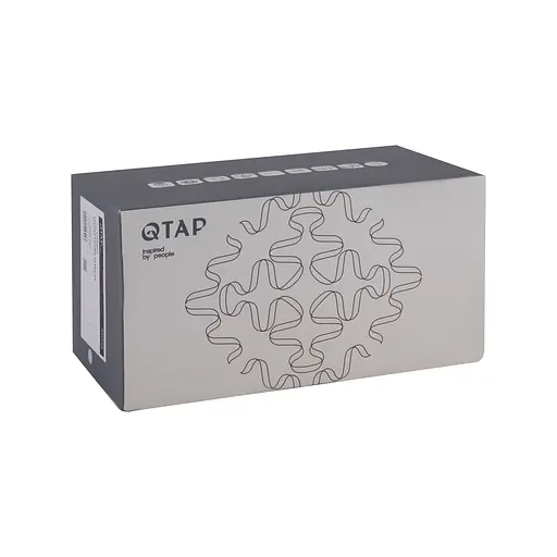 Смеситель для умывальника Qtap Gemini скрытого монтажа QTGEM273BLM45694 Black matt Черный матовый - фото 9