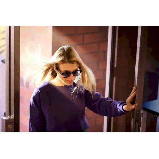 Наушники с микрофоном Razer Anzu Smart Glasses Round Design L Blue Light and Sunglass Lens Bundle - фото 9
