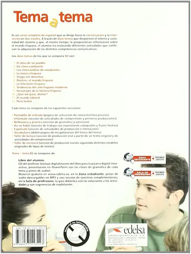 Tema a tema B2 Libro del alumno - фото 2