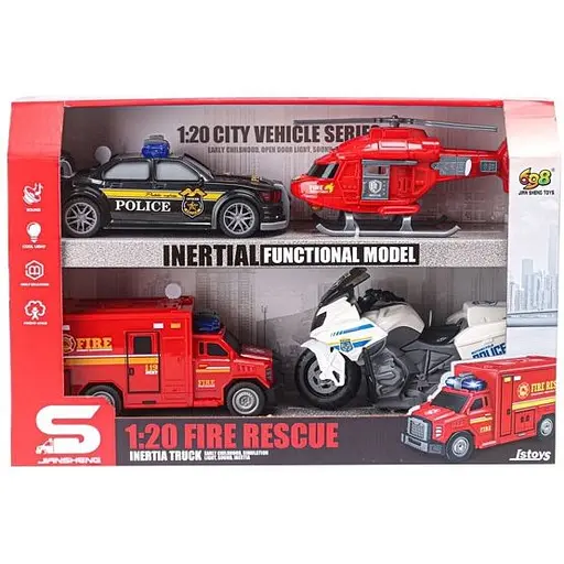 Набор Cars S Спасательная служба 4 в 1 (CJ-4835124) - фото 1