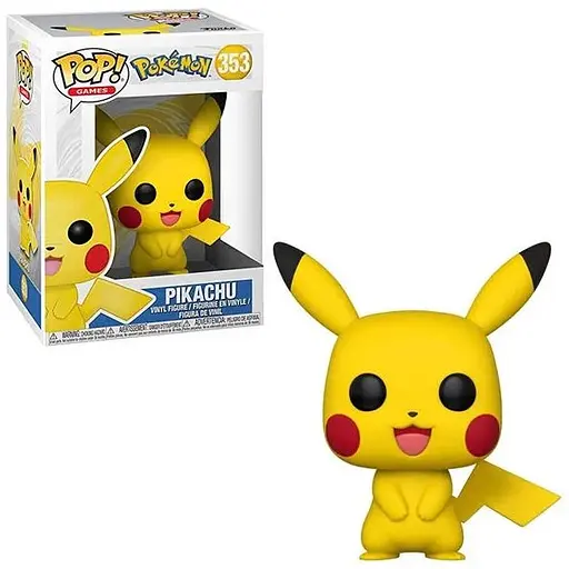 Коллекционная фигурка   Funko Pop Фанко Поп Покемон Го Пикачу Pokemon Pikachu (Exclusive) 10см Game PG P 353