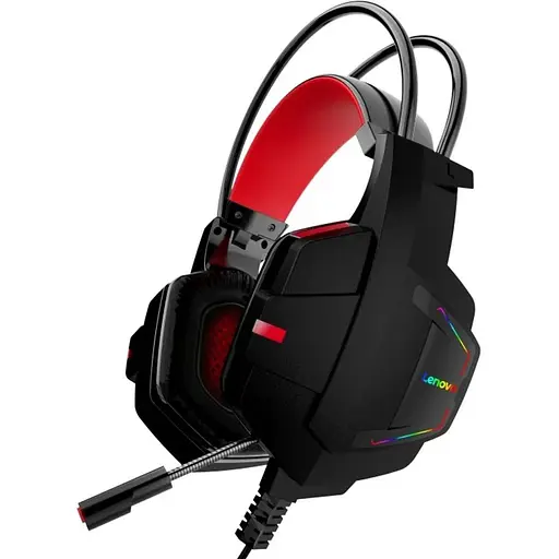 Наушники накладные игровые Lenovo HU85 чёрные