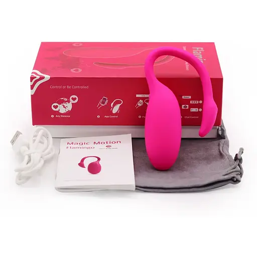 Смарт-виброяйцо Magic Motion Flamingo - фото 13
