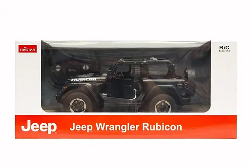 Машинка Rastar Jeep Wrangler JL на управлінні 1:14 чорний 79400 - фото 6