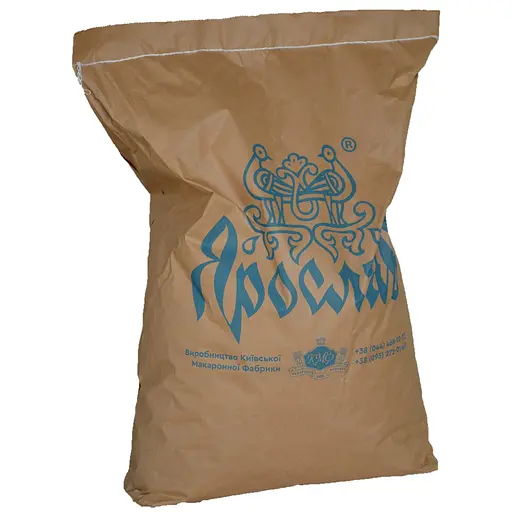 Макаронные изделия Ярослав Ракушки мешок 10 кг
