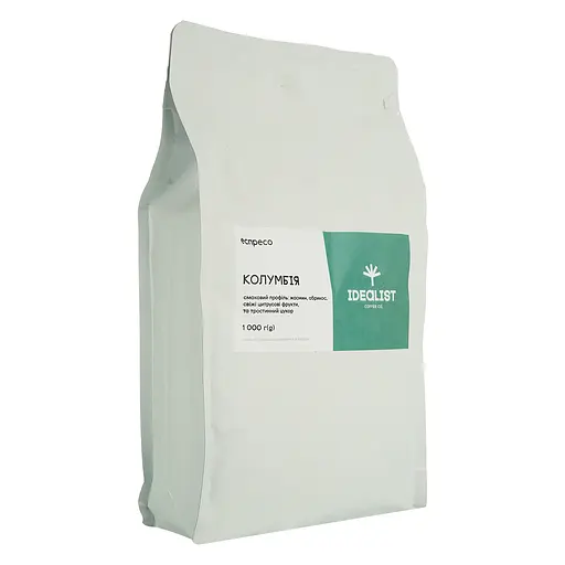 Кава в зернах Idealist Coffee & Co. Колумбія еспресо 1 кг