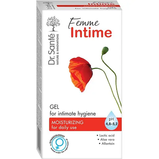 Гель для інтимної гігієни Dr. Sante Femme Intime Зволожувальний 230 мл - фото 2