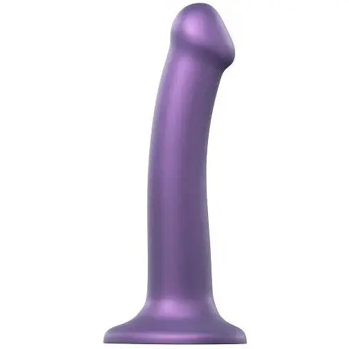 Насадка для страпона Strap-On-Me Mono Density Dildo Violet M, диам. 3.3 см