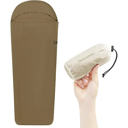 Підкладка для спального мішка Naturehike CNH22SD016 нейлон (Коричневий) - фото 2