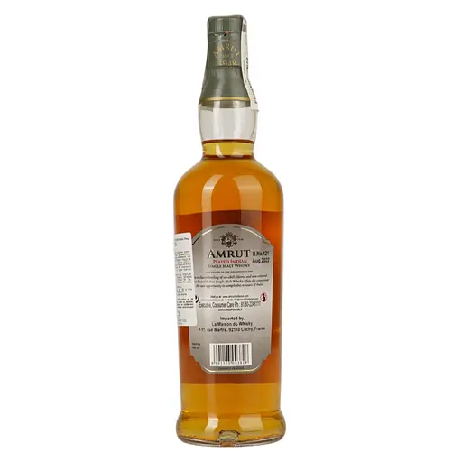 Виски Amrut Peated Indian Single Malt, 46%, 0,7 л, подарочная упаковка, - фото 7