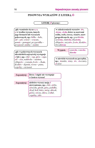 Практичний польсько-український правописний словник для середнього рівня - фото 17