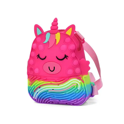 Дитяча сумочка-рюкзачок "Єдиноріг" Bambi 9882(Pink) розмір 20 см - фото 1