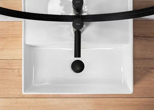 Умывальник Rea Valeria N накладной белый REA-U5000, Белый - фото 4