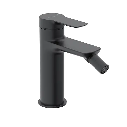 Смеситель для биде de la noche Volle Libra 1521.020104 Черный матовый - фото 1