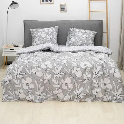 Комплект постільної білизни Viluta двоспальний ранфорс 25357 100% бавовна - фото 1