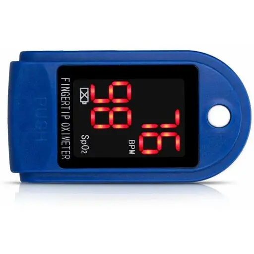 Пульсоксиметр на палець Pulse Oximeter LK87 найдешевший  - фото 3