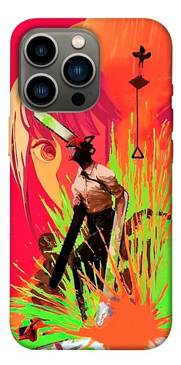 TPU чохол Anime evolution 5 Человек-бензопила (Chainsaw Man) - фото 1