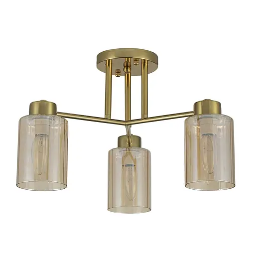 Люстра Ardero BL1330-2 OSTIN під лампу золото - фото 2