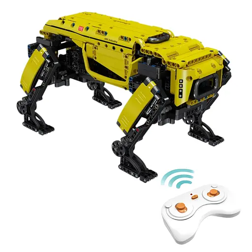 Конструктор детский на радиоуправлении Mould King  РОБОТ-ПЕС  921 деталь - фото 1