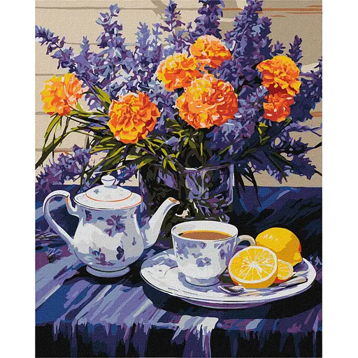 Картина за номерами "Лавандова гармонія" Ідейка KHO3265, 40х50 см - фото 1