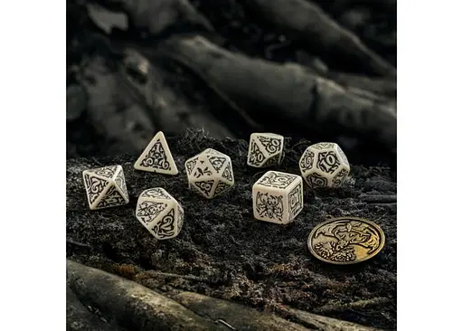 Набір кубиків The Witcher Dice Set. Leshen - The Master of Crows , 7 шт. (SWLE01) - фото 4
