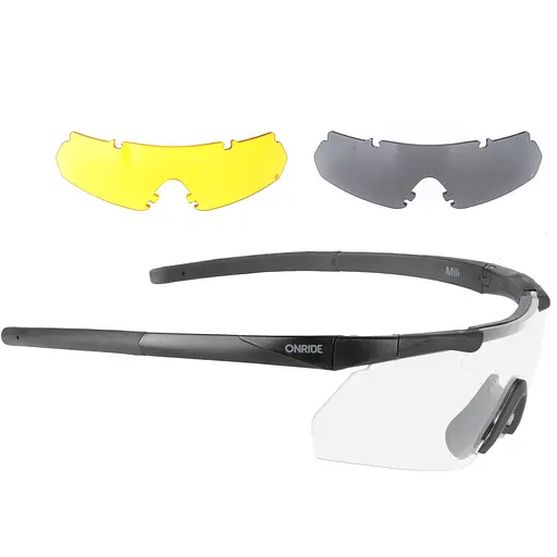 Очки Onride CL Mili ANSI Z87.1 MIL-PRF-31013 (1085-2526116103094) - фото 2