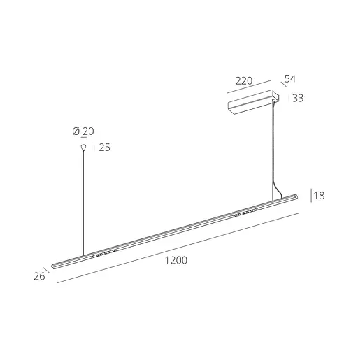 Підвіс RGL7787 13W GD+BK 4000K - фото 2