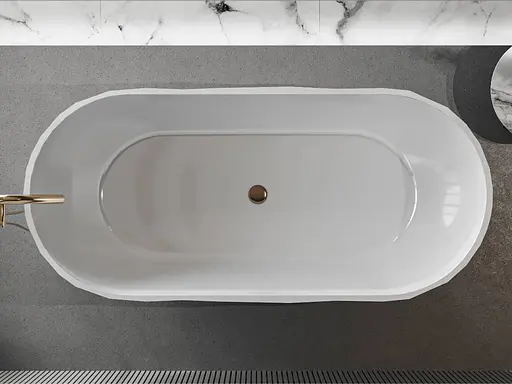 Ванна Mraggo Sapfre 1650x760 глянцевая 0002250 Белый - фото 6